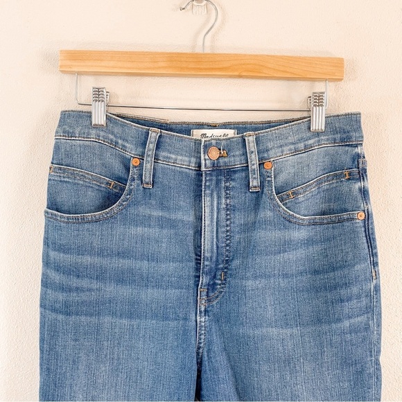 Madewell | Cali Demi Boot Light Wash High Waist Jeans, 28 - Picture 10 of 12